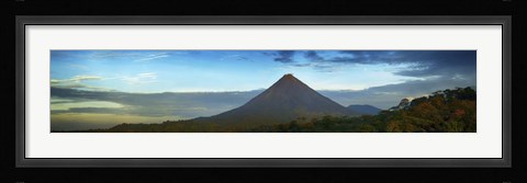 Framed Arenal Volcano National Park, Costa Rica (Blue Sky) Print