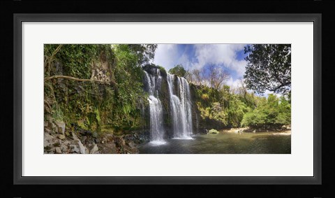 Framed View of Waterfall, Cortes, Bagaces, Costa Rica Print