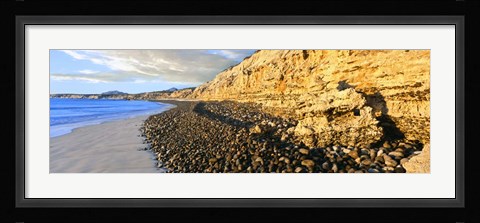 Framed Coastline, Cabo Pulmo, Baja California Sur, Mexico Print