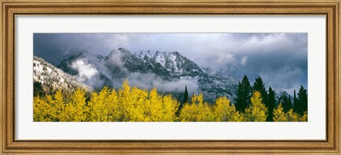 Framed Mount Saint John, Grand Teton National Park, Wyoming Print