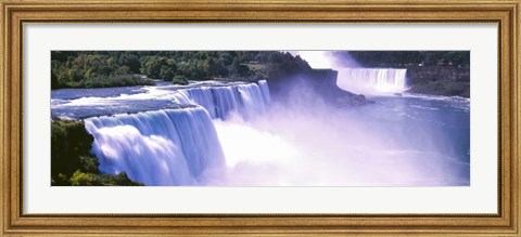 Framed Niagara Falls, Niagara River, New York Print
