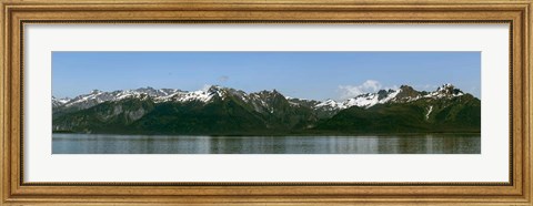 Framed Snowcapped Mountain, Southeast Alaska Print