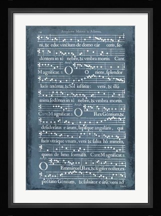 Framed Graphic Songbook IV Print