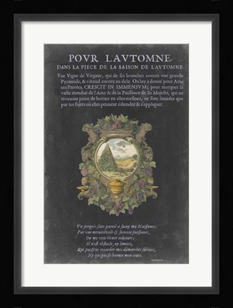 Framed Vintage Bookplate II Print