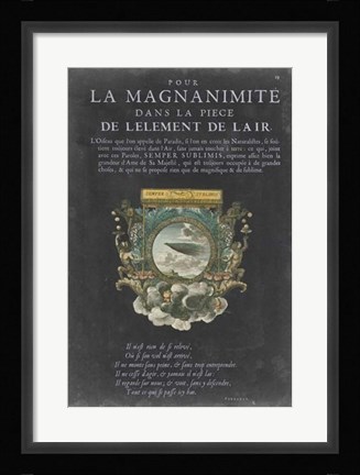 Framed Vintage Bookplate III Print