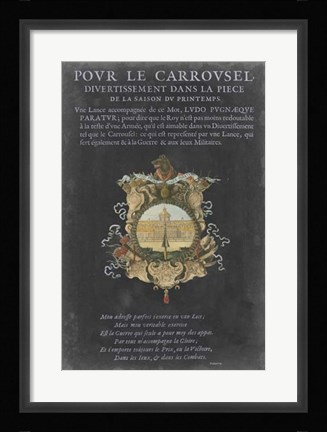 Framed Vintage Bookplate IV Print