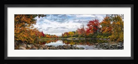 Framed Northeast Creek Panorama Print