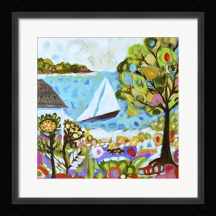 Framed Nautical Whimsy V Print