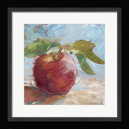 Framed Impressionist Fruit Study I Print
