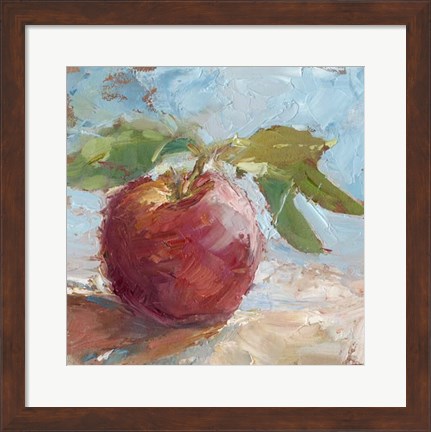 Framed Impressionist Fruit Study I Print