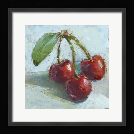 Framed Impressionist Fruit Study IV Print