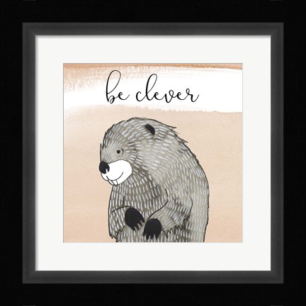 Framed Cuddlies IV Print