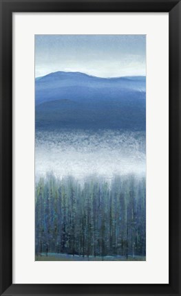 Framed Valley Fog II Print