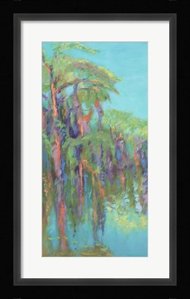 Framed Rios de Colores I Print