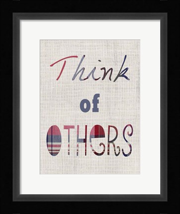 Framed Manners III Print