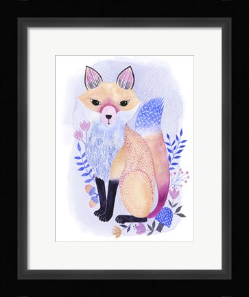 Framed Enchanting Forester I Print