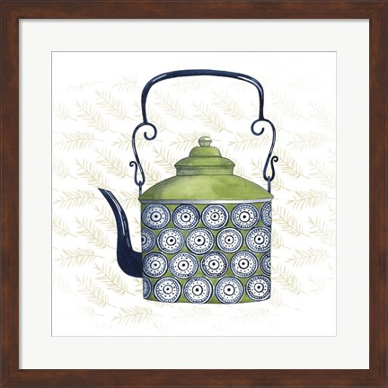 Framed Sweet Teapot IV Print