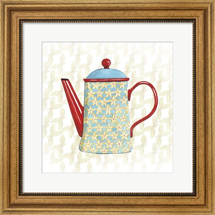 Framed Sweet Teapot VI Print