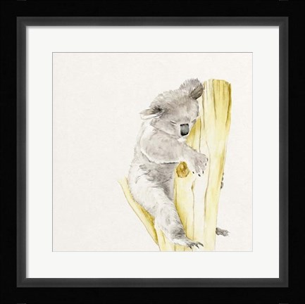 Framed Baby Koala I Print