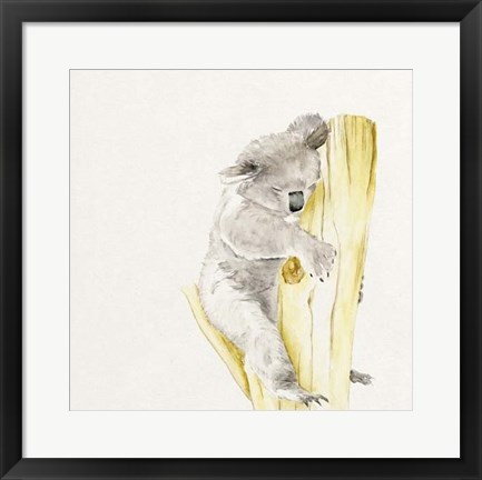 Framed Baby Koala I Print
