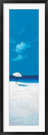 Framed Spiaggia Assolata Print