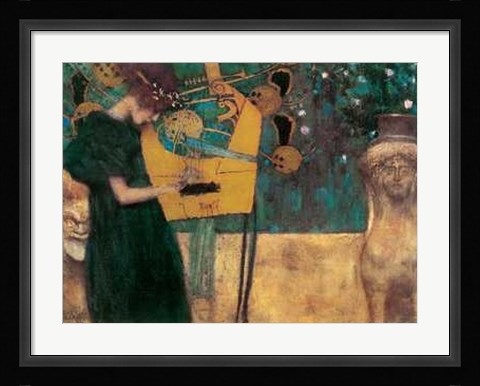 Framed Music, c.1895 Print