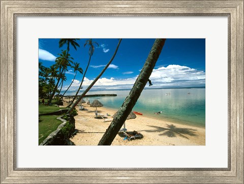 Framed Warwick Fiji Resort, Coral Coast, Fiji Print