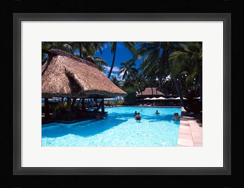 Framed Sheraton Royal Denarau Resort, Denarau Island, Fiji Print