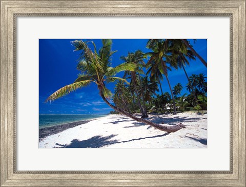 Framed Tambua Sands,Fiji Print