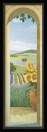 Framed Scorcio di Campagna Print