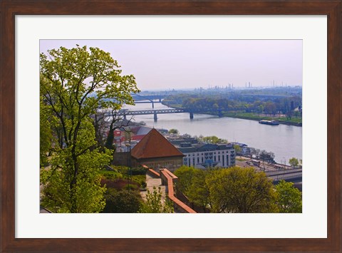 Framed Bratislava Castle, Bratislava, Slovakia Print
