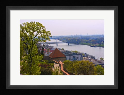 Framed Bratislava Castle, Bratislava, Slovakia Print