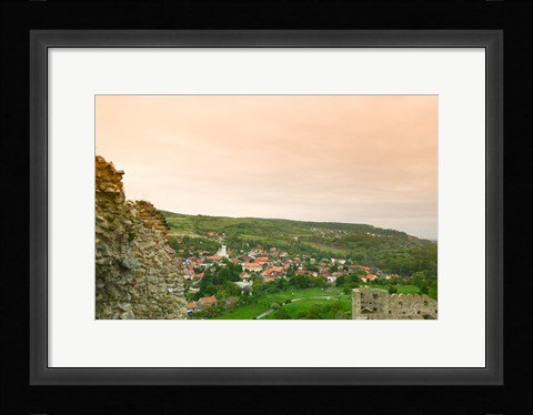 Framed Devin Castle by the River, Bratislava, Slovakia Print