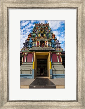 Framed Sri Siva Subramaniya Hindu temple, Nadi, Fiji Print