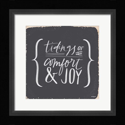 Framed Tidings Print