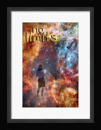 Framed No Limits Print