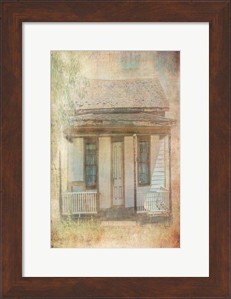 Framed Prairie House Print