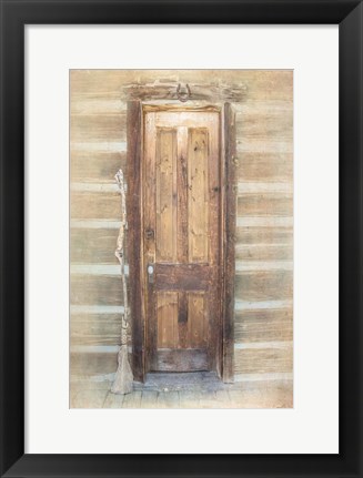 Framed Witch&#39;s Door Print