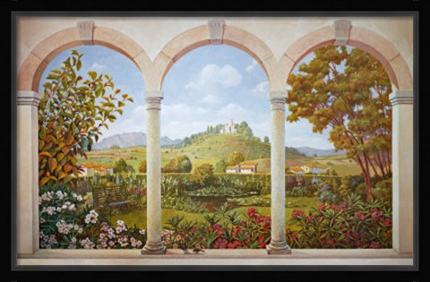 Framed Loggiato Print