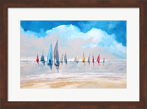 Framed Boats IV Print