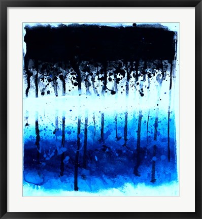 Framed Blue Divinity Print