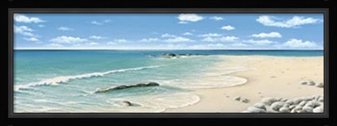 Framed Onda Di Marea Print