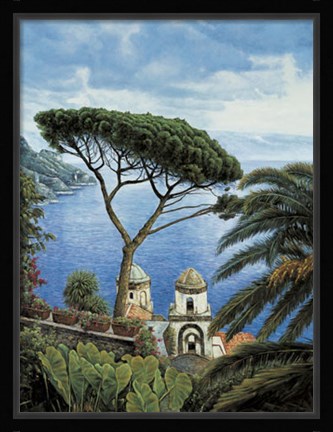 Framed Amalfi Coast Print
