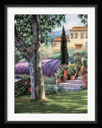 Framed Provence Afternoon I Print