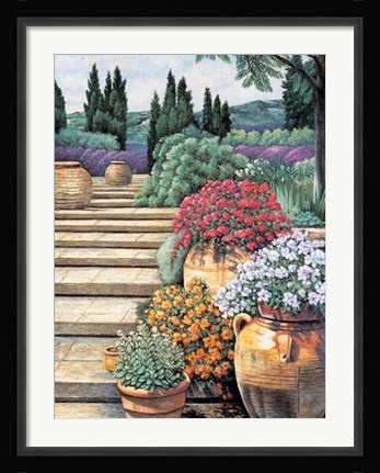 Framed Provence Afternoon II Print