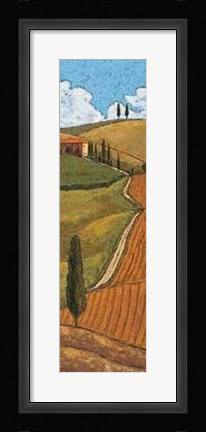Framed Villa Toscana Print