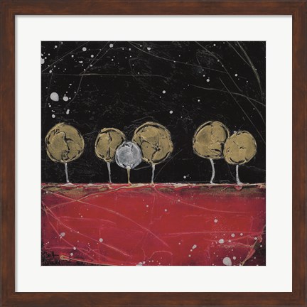 Framed Crimson Eve Print