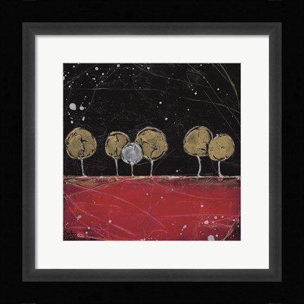 Framed Crimson Eve Print