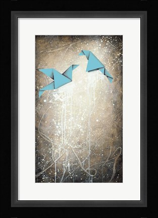 Framed Unfolding Romance Print