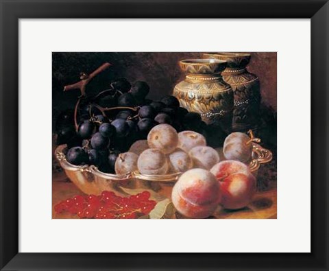 Framed Eloise harriet Stannard - Still Life with Two Vases Size 15.75x11.75 Print